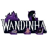 Enfeite Especial De Mesa Wandinha Efeito 3d Aniversário 01un