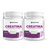 Kit 2 Suplemento Em Pó Creatina Creapure Monohidratada 100g