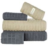 Jogo De Toalha Wave Kit Com 2 Banhão 2 Rosto 1 Piso