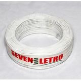 Fios Eletico Antichamas Flexível 1,5 Mm 100 Metros Branco