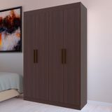 Guarda-roupa Ville Com 4 Portas 2 Gavetas E 2 Prateleiras 134cm De Largura Bartira