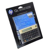 Calculadora Hp 12c Gold Dourada  C/manual Português