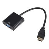 Adaptador Conversor Hdmi Para Vga Transmite Áudio E Vídeo