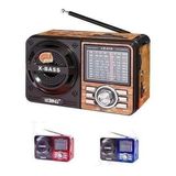 Radio Portatil 616 - Am Fm Sw Usb Cartao Sd Aux Lanterna Led