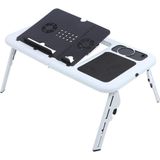 Mesa Notebook Com 2 Coolers Usb Dobrável Cama Sofa E-table