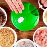 Triturador Picador Alho Cebola Vinagrete Alimentos Manual P