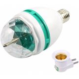 Lampada Led Giratoria Rgb Colorido Bola Maluca Bivolt Com Bocal
