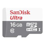 Cartão De Memória Sandisk Sdsquns-016g-gn3mn Ultra 16gb