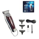 Máquina de Cabelo e Barba Sem Fio Acabamento Kemei KM-9163 Bivolt