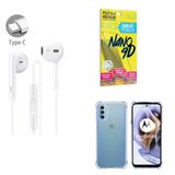 Kit Fone De Ouvido + Capinha Motorola G31 + Película 9d