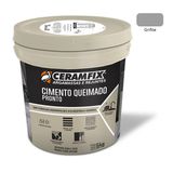 Cimento Queimando Ceramfix Grafite 5kg