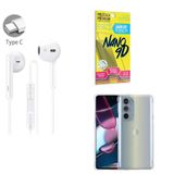 Kit Fone De Ouvido + Capinha Motorola G32 + Película 9d