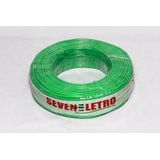 Fios Eletico Antichamas Flexível 4 Mm 100 Metros Verde