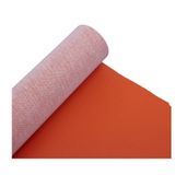 1m - Tecido Couro Corino Courino - Cor Laranja - Estofados