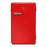 Frigobar Retrô Midea 95 Litros Vermelho Rubi 127v