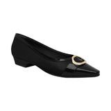 Sapato Feminino Casual Piccadilly Confortavel Social - Preto