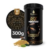 Ração Peixes Uso Diário Aquario Poytara Bsf Monsters P 300g