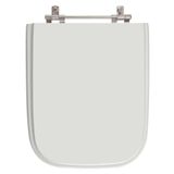 Assento Sanitario Poliester Tivoli Silver (cinza Claro) Para Vaso Ideal Standard