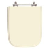 Assento Sanitario Poliester Tivoli Bone (bege Claro) Para Vaso Ideal Standard