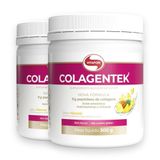 Kit 2 Colágeno Hidrolisado Colagentek Da Vitafor