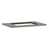 Tampo 80cm C/ Furo Para Cooktop 4 Bocas 50cm X 35cm E Pré Fu