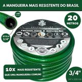 Mangueira Doméstica Alta Pressão 3/4 X 3,00 Mm 20mt - Gf