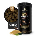 Ração Poytara Bsf Monsters Sinking G 500g Peixe Grande Fundo