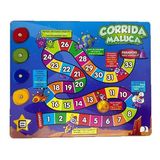 Corrida Maluca Jogo De Tabuleiro Madeira Brinquedo 6 Anos