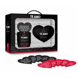Caneca Porcelana Urban Com Almofada Mini Te Amo E Ponto Brasf