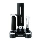 Kit Abridor De Vinho Black Decker W20-br Preto - Bivolt