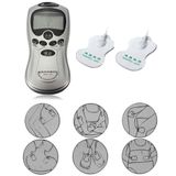 Aparelho Fisioterapia Massagem Digital Tens &amp; Fes Com 24 Eletrodos Cx