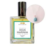 Coffret Perfume Gemma Água-marinha 100ml + Colar Prata 925