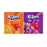 Kit 2 Refrescos Pó Ki-suco Sabor Uva E Laranja 225g Cd