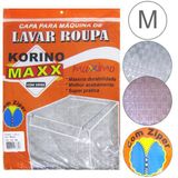 Capa Para Maquina De Lavar De Pvc Flanelado Korino C/ziper