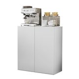 Aparador Buffet 2 Portas Suspenso Veneza Multimóveis V3608 Branco Branco