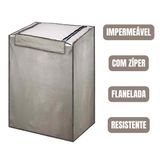 Capa Máquina De Lavar Electrolux Brastemp Consul Tam P Zíper