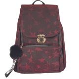 Mochila Feminina Juvenil Glitter Brilho Xf2064 Roxo