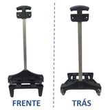 Carrinho Mochila Haste Alumínio E Rodinhas De Silicone 47cm