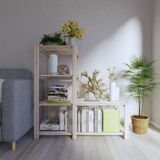 Armário Multiuso Organizador Para Lavanderia E Casa Pinus