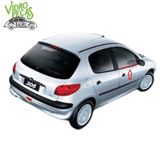 Pestana Externa Dianteira Direita Peugeot 206 207 4pts