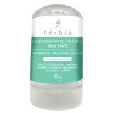 Desodorante Kristal Deo Stick Herbia 60g