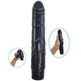 Penis Dildo Grande Vibrador Preto Multivelocidade Silencioso