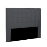 Cabeceira Verona Cama Box Solteiro 90cm Cinza