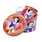 Caneca De Porcelana Na Lata Branca De Neve