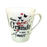 Caneca De Porcelana Dia Dos Namorados 290ml Tulipa