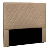 Cabeceira Queen 1,60m Córdoba Suede - Pallazio Cor Bege