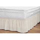 Saia Para Cama Box Queen Size Elástico Ajustável - Palha