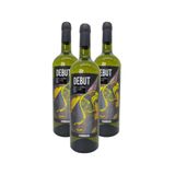 KIT 3 VINHO ARGENTINO DEBUT TORRONTES 750 ML