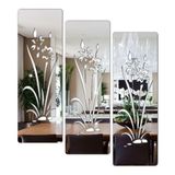Espelho Decorativo Florais Em Acrílico - Flores