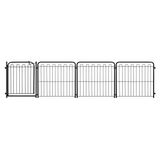 Cercado Pet Cachorro Caes Dobrável 3 Lados 69cm Preto